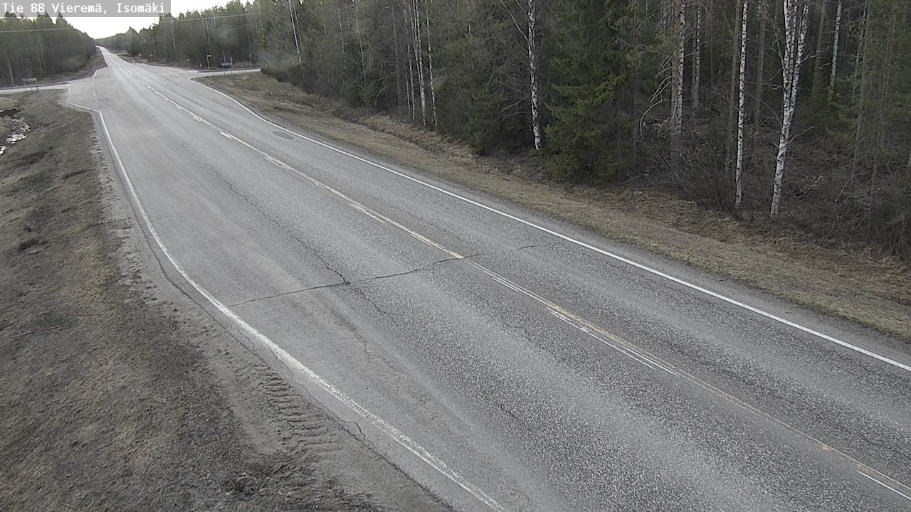 Kelikamerat Kuva Tie 88 Vieremä, Isomäki, Vieremä, Pohjois-Savo