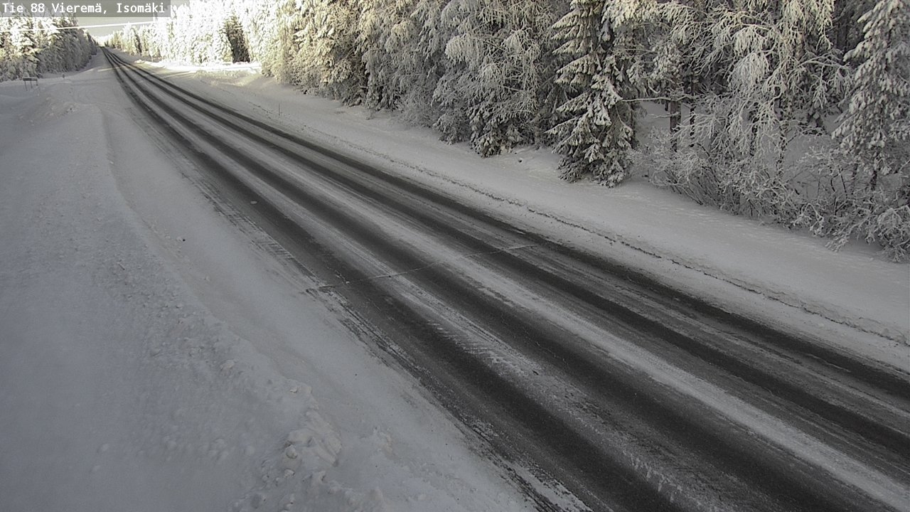 Weather Camera Image Road 88 Vieremä, Isomäki, Vieremä, Pohjois-Savo