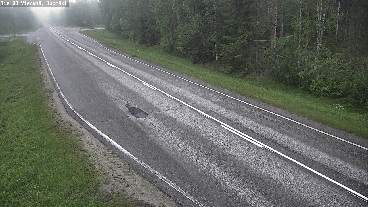Kelikamerat Kuva Tie 88 Vieremä, Isomäki, Vieremä, Pohjois-Savo