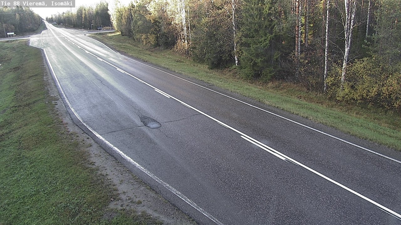 Kelikamerat Kuva Tie 88 Vieremä, Isomäki, Vieremä, Pohjois-Savo