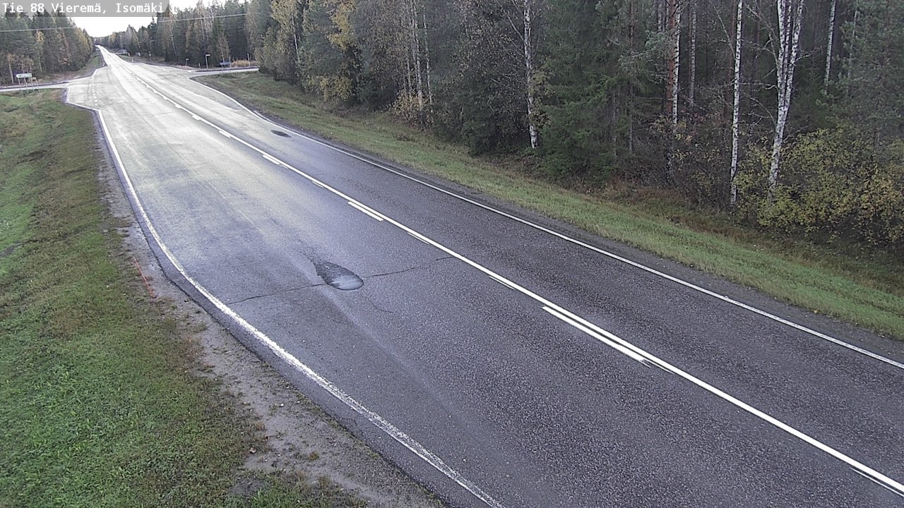 Kelikamerat Kuva Tie 88 Vieremä, Isomäki, Vieremä, Pohjois-Savo