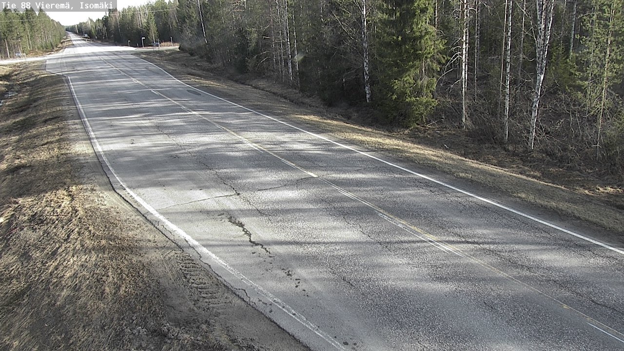 Kelikamerat Kuva Tie 88 Vieremä, Isomäki, Vieremä, Pohjois-Savo