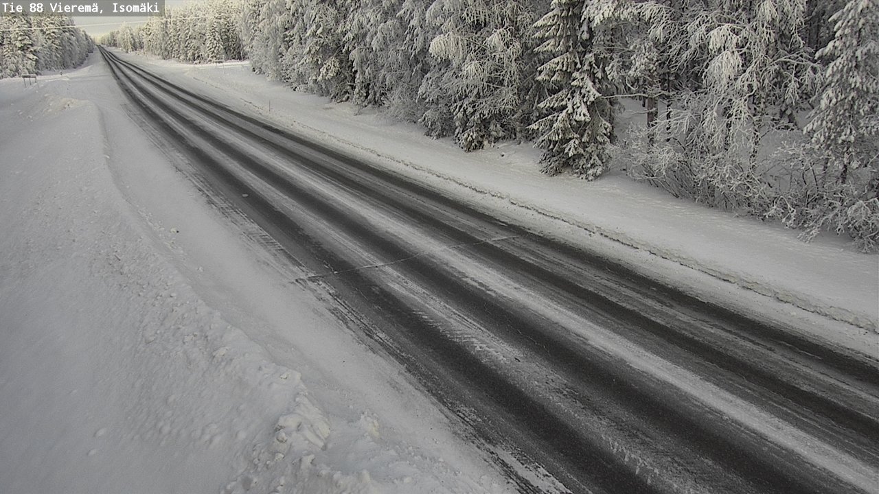 Weather Camera Image Road 88 Vieremä, Isomäki, Vieremä, Pohjois-Savo
