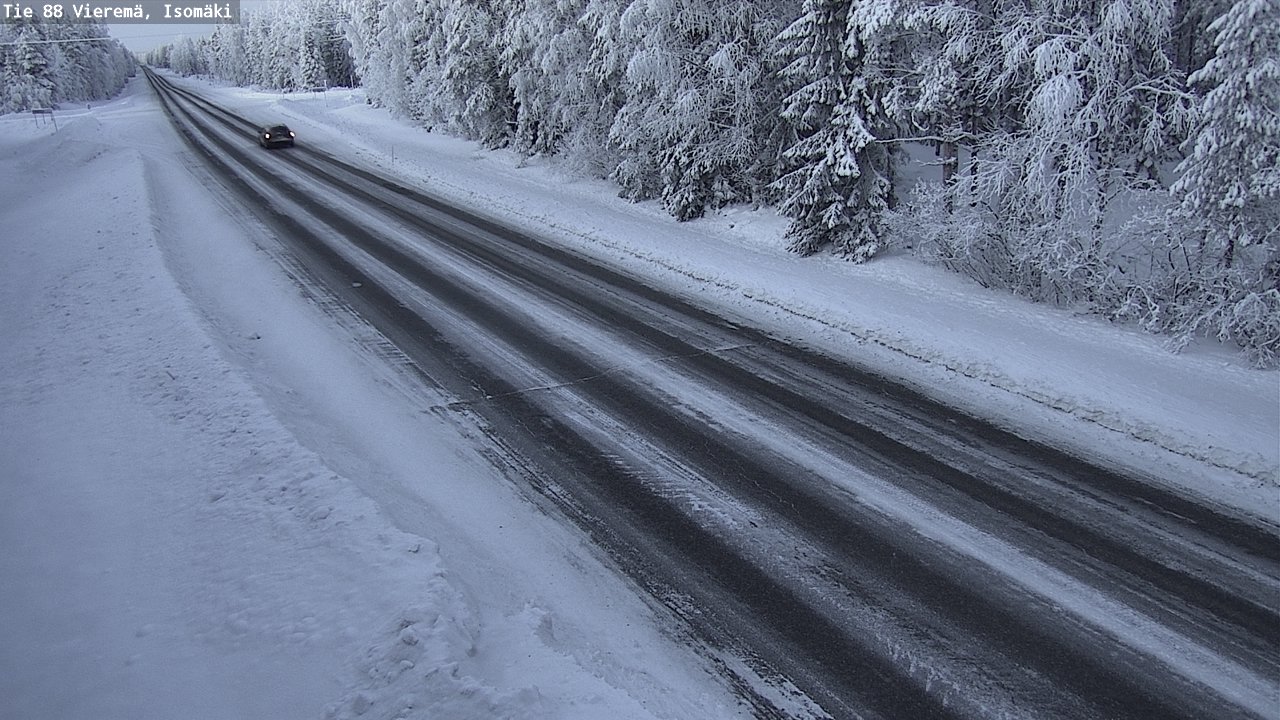 Weather Camera Image Road 88 Vieremä, Isomäki, Vieremä, Pohjois-Savo