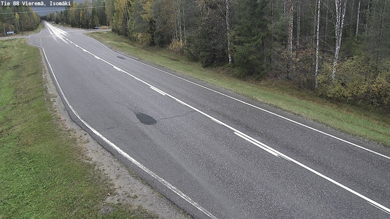Kelikamerat Kuva Tie 88 Vieremä, Isomäki, Vieremä, Pohjois-Savo