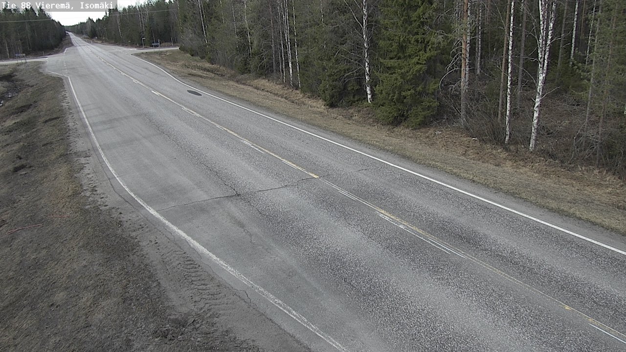 Kelikamerat Kuva Tie 88 Vieremä, Isomäki, Vieremä, Pohjois-Savo
