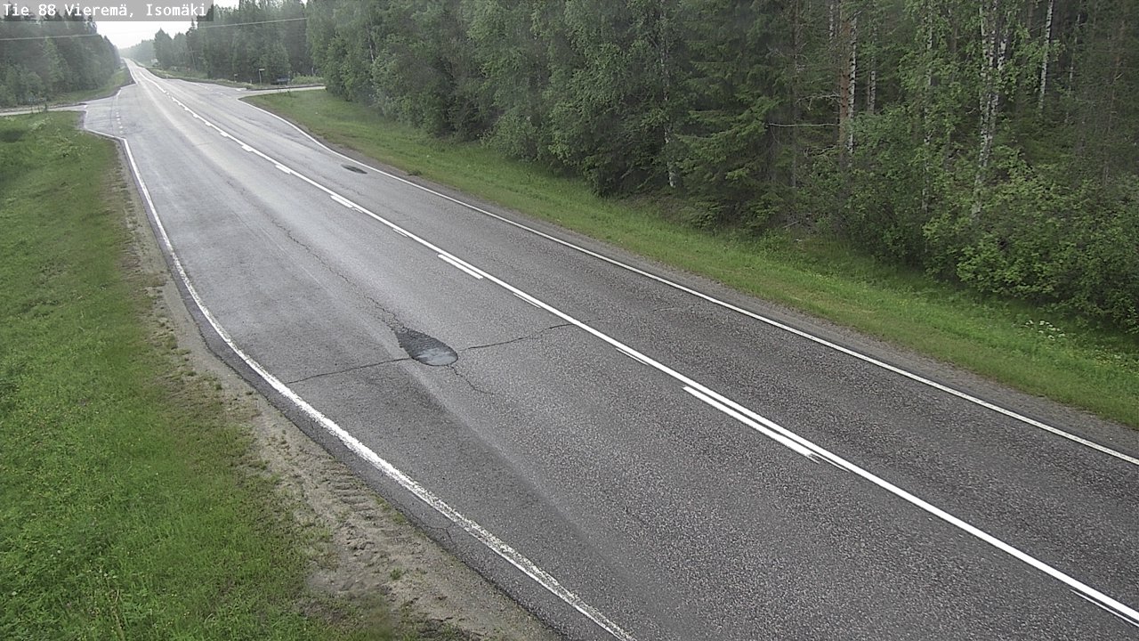 Kelikamerat Kuva Tie 88 Vieremä, Isomäki, Vieremä, Pohjois-Savo