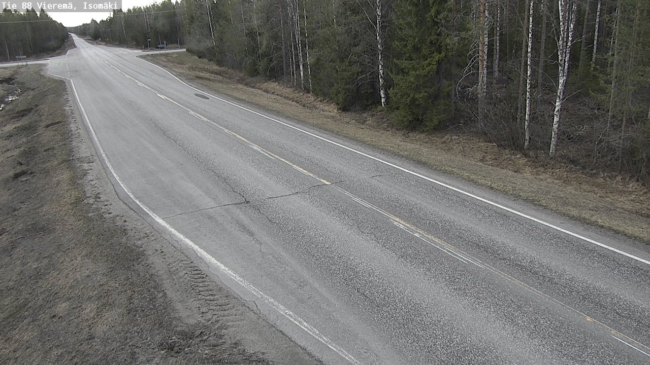 Kelikamerat Kuva Tie 88 Vieremä, Isomäki, Vieremä, Pohjois-Savo