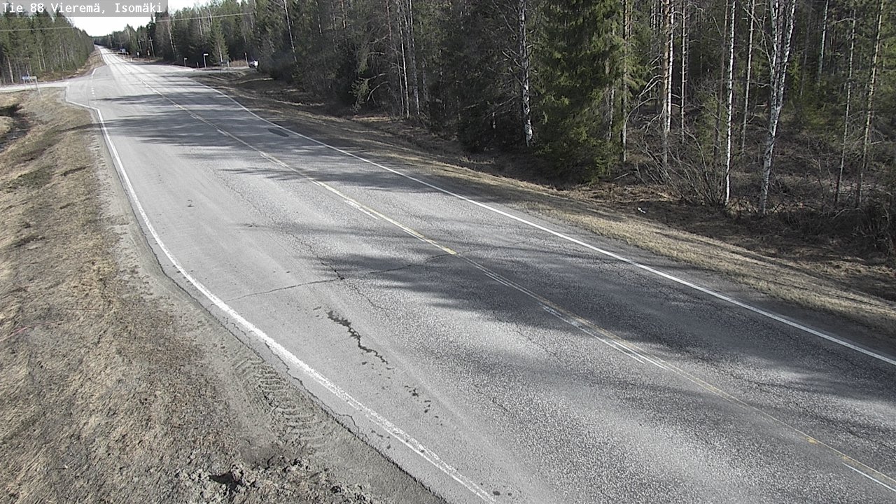 Kelikamerat Kuva Tie 88 Vieremä, Isomäki, Vieremä, Pohjois-Savo