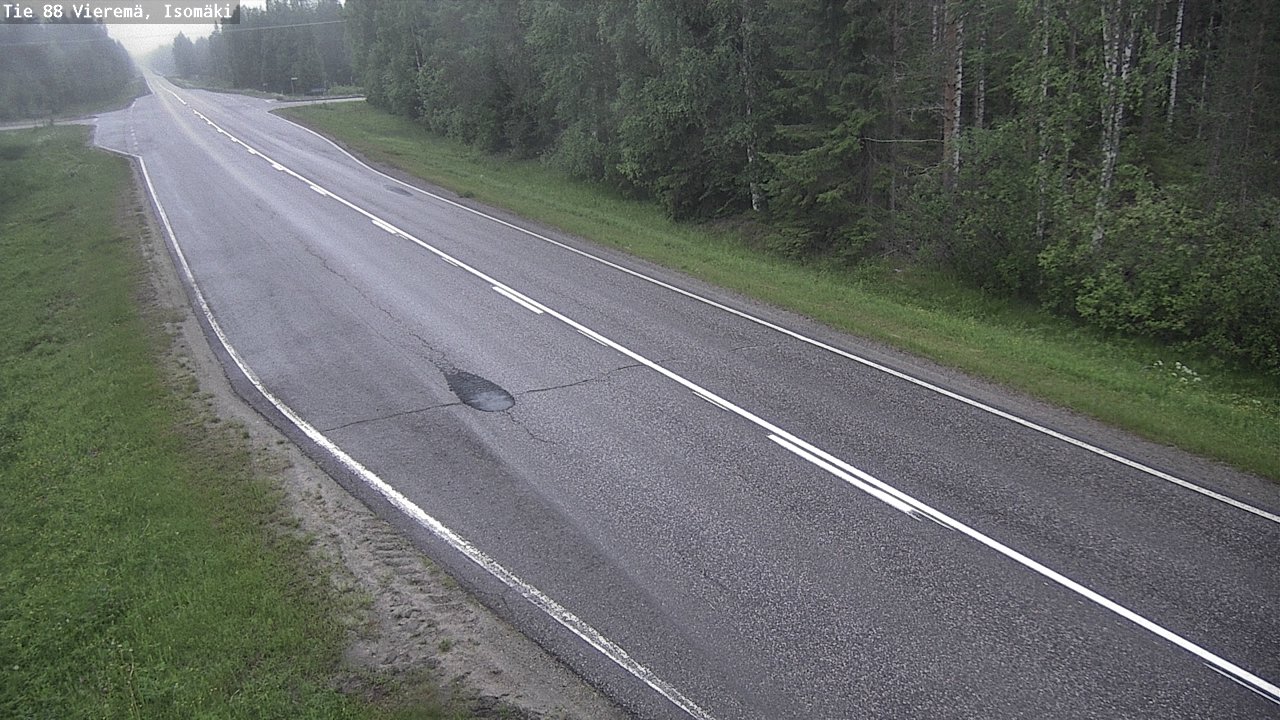 Kelikamerat Kuva Tie 88 Vieremä, Isomäki, Vieremä, Pohjois-Savo