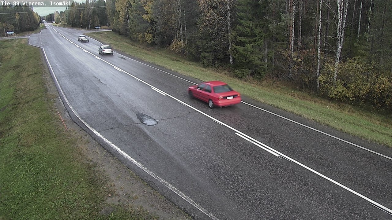 Kelikamerat Kuva Tie 88 Vieremä, Isomäki, Vieremä, Pohjois-Savo