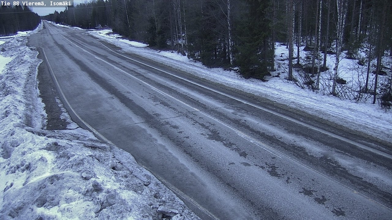 Kelikamerat Kuva Tie 88 Vieremä, Isomäki, Vieremä, Pohjois-Savo