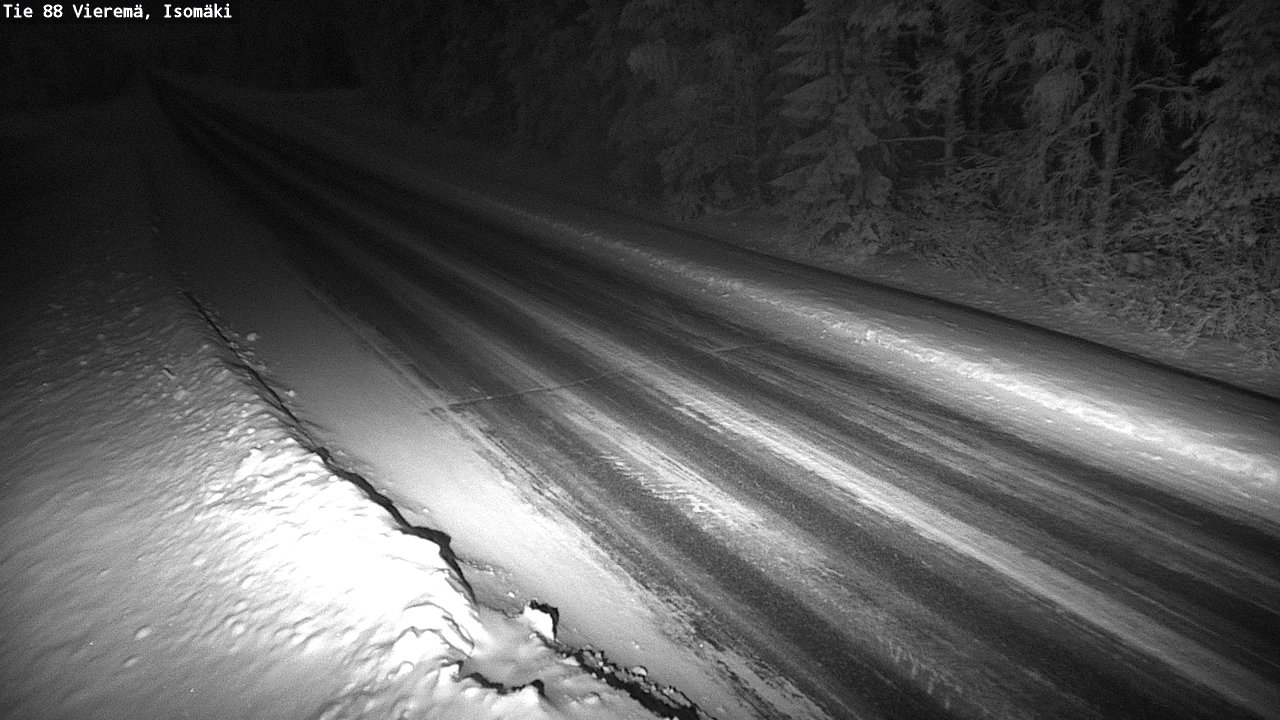 Kelikamerat Kuva Tie 88 Vieremä, Isomäki, Vieremä, Pohjois-Savo