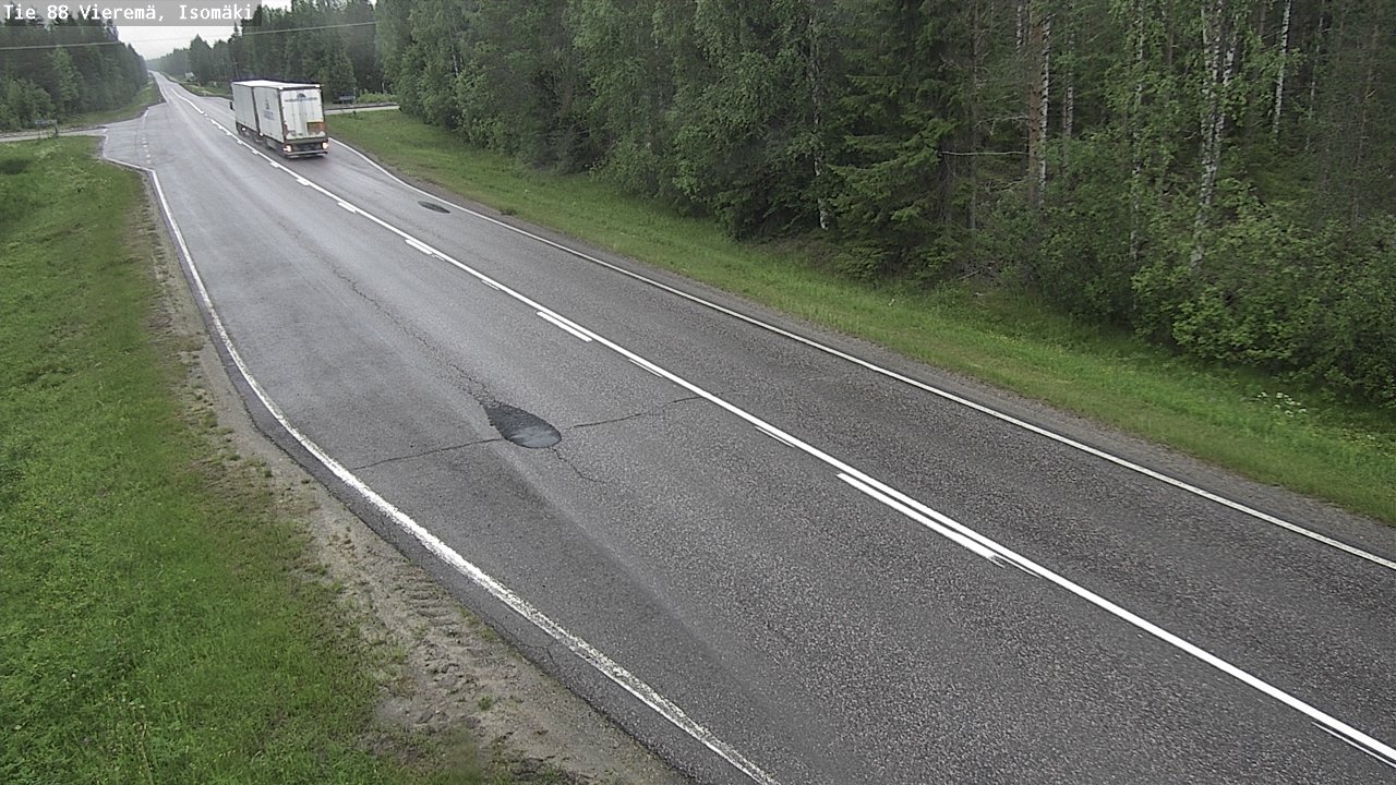 Kelikamerat Kuva Tie 88 Vieremä, Isomäki, Vieremä, Pohjois-Savo