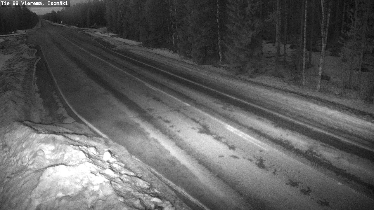 Kelikamerat Kuva Tie 88 Vieremä, Isomäki, Vieremä, Pohjois-Savo