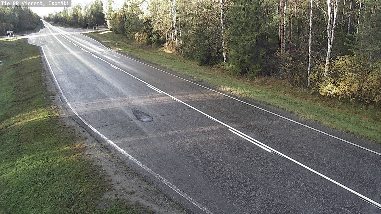 Kelikamerat Kuva Tie 88 Vieremä, Isomäki, Vieremä, Pohjois-Savo