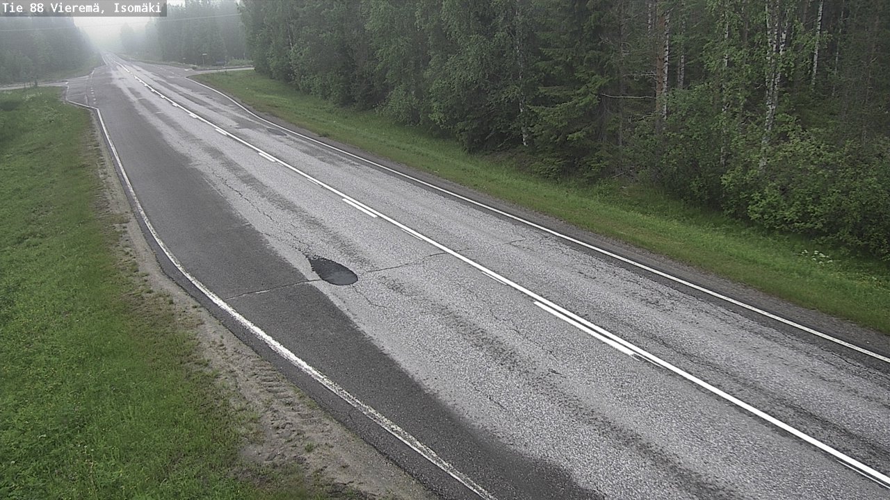 Kelikamerat Kuva Tie 88 Vieremä, Isomäki, Vieremä, Pohjois-Savo