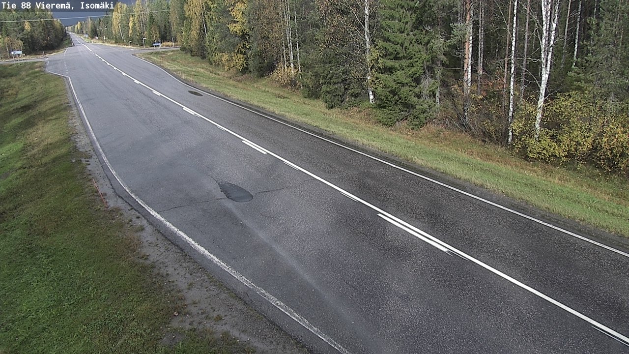 Kelikamerat Kuva Tie 88 Vieremä, Isomäki, Vieremä, Pohjois-Savo