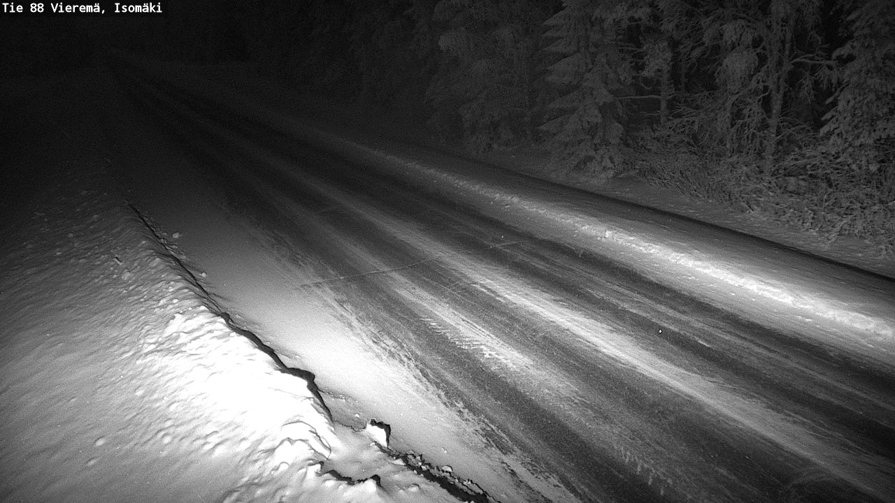 Kelikamerat Kuva Tie 88 Vieremä, Isomäki, Vieremä, Pohjois-Savo