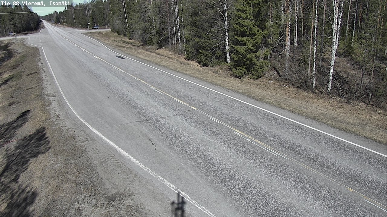 Kelikamerat Kuva Tie 88 Vieremä, Isomäki, Vieremä, Pohjois-Savo