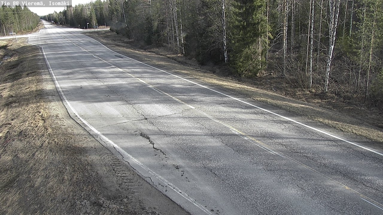 Kelikamerat Kuva Tie 88 Vieremä, Isomäki, Vieremä, Pohjois-Savo