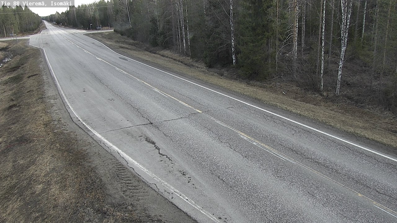 Kelikamerat Kuva Tie 88 Vieremä, Isomäki, Vieremä, Pohjois-Savo