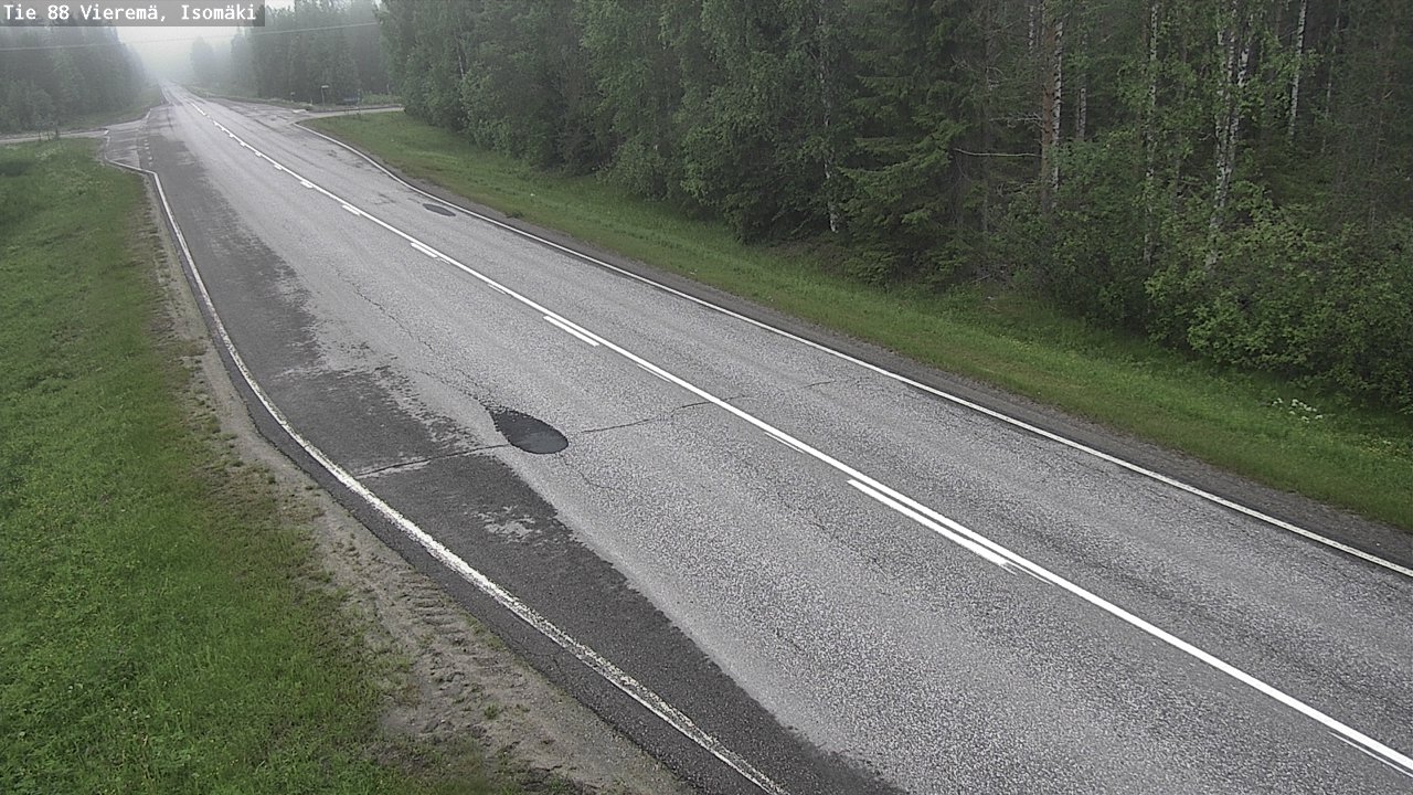 Kelikamerat Kuva Tie 88 Vieremä, Isomäki, Vieremä, Pohjois-Savo