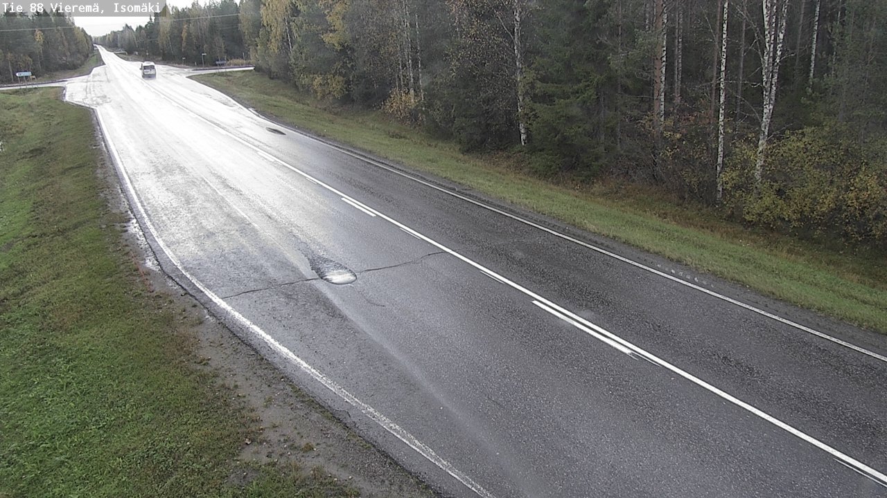 Kelikamerat Kuva Tie 88 Vieremä, Isomäki, Vieremä, Pohjois-Savo