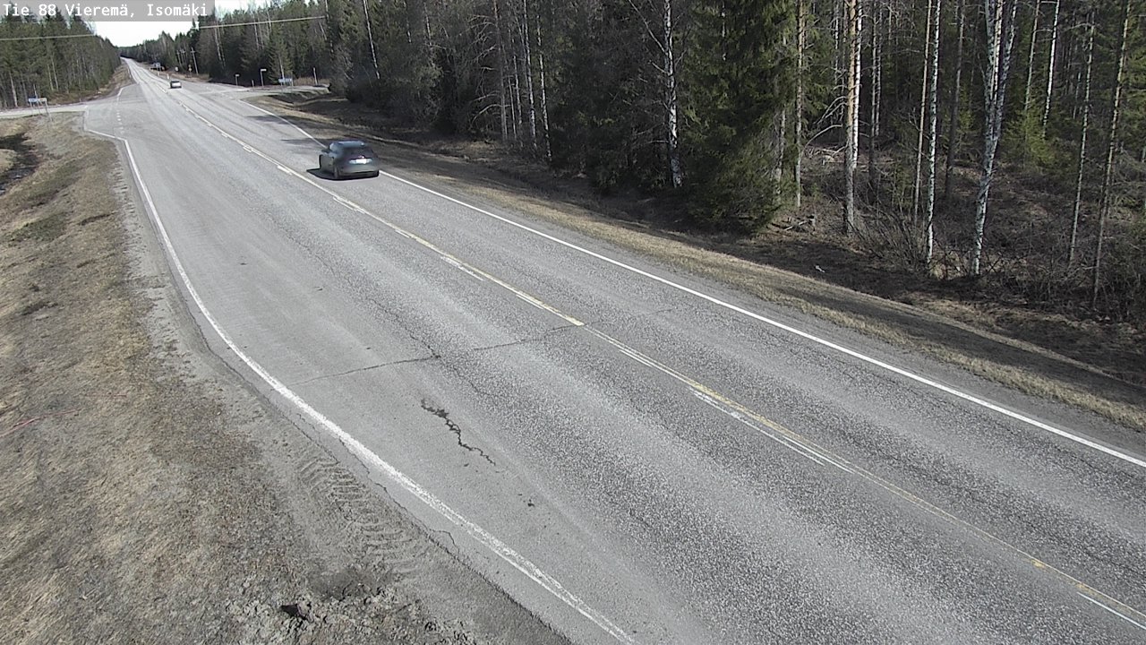 Kelikamerat Kuva Tie 88 Vieremä, Isomäki, Vieremä, Pohjois-Savo
