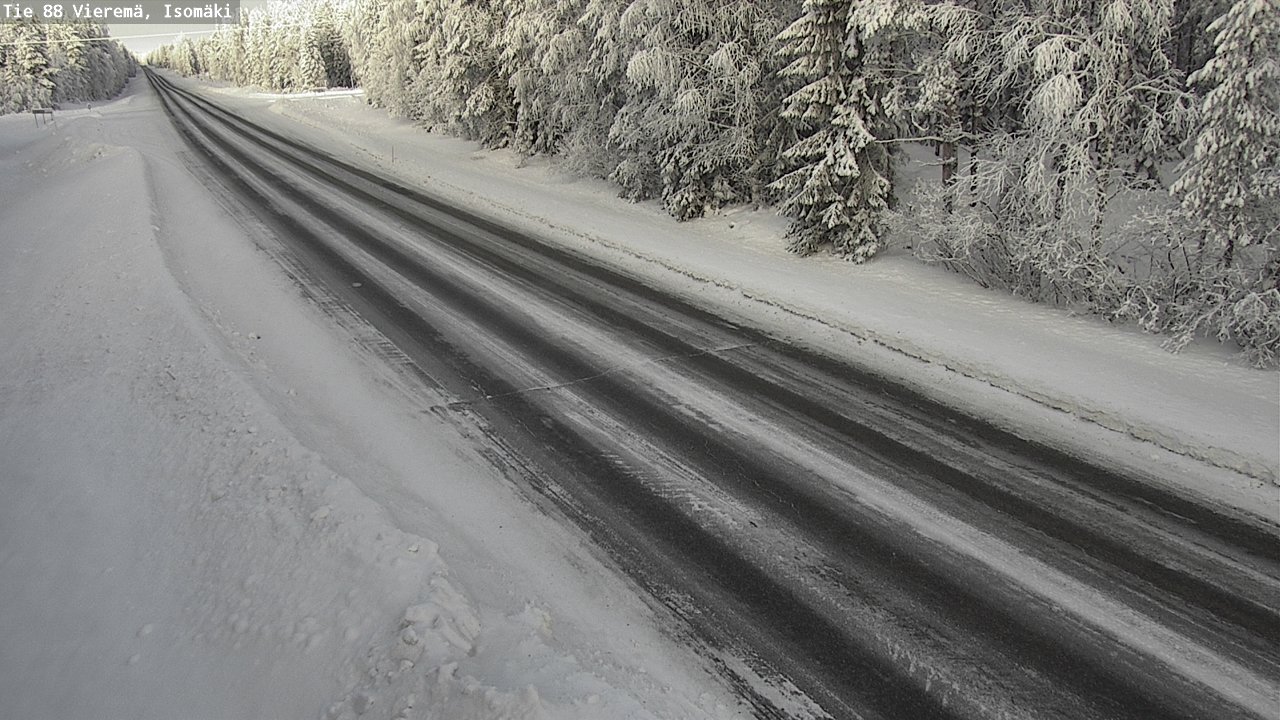 Weather Camera Image Road 88 Vieremä, Isomäki, Vieremä, Pohjois-Savo