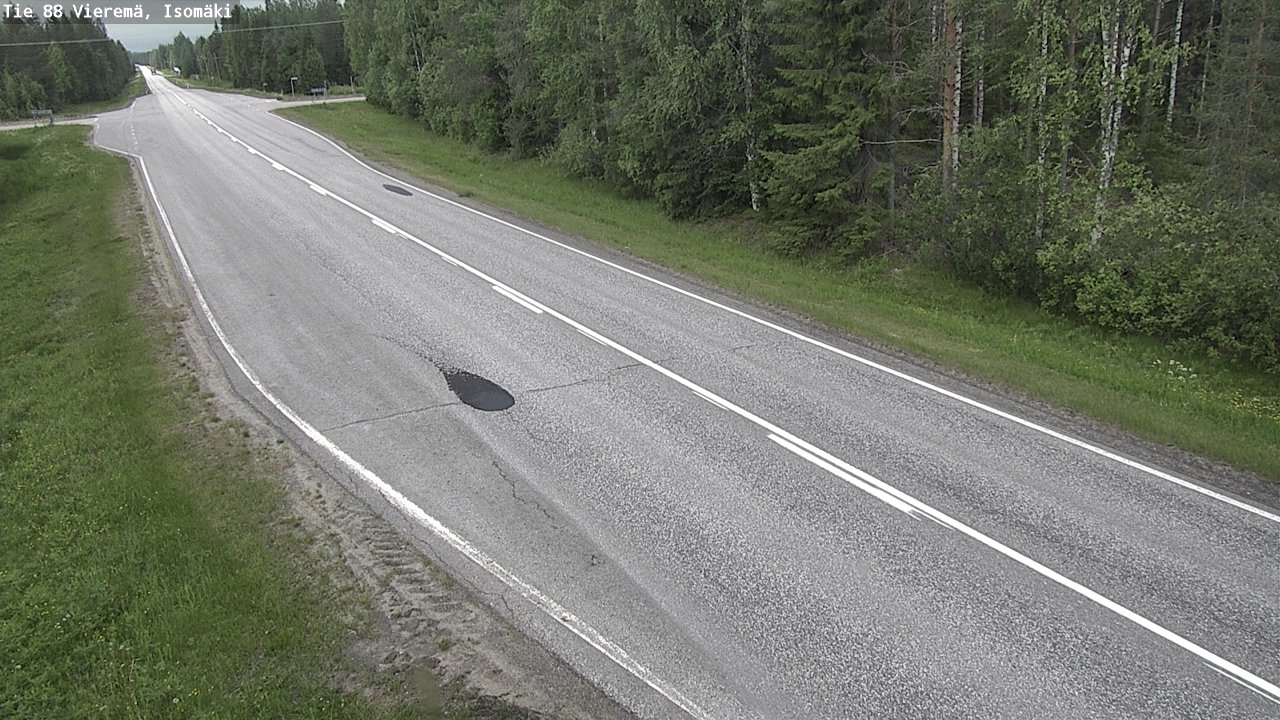 Kelikamerat Kuva Tie 88 Vieremä, Isomäki, Vieremä, Pohjois-Savo
