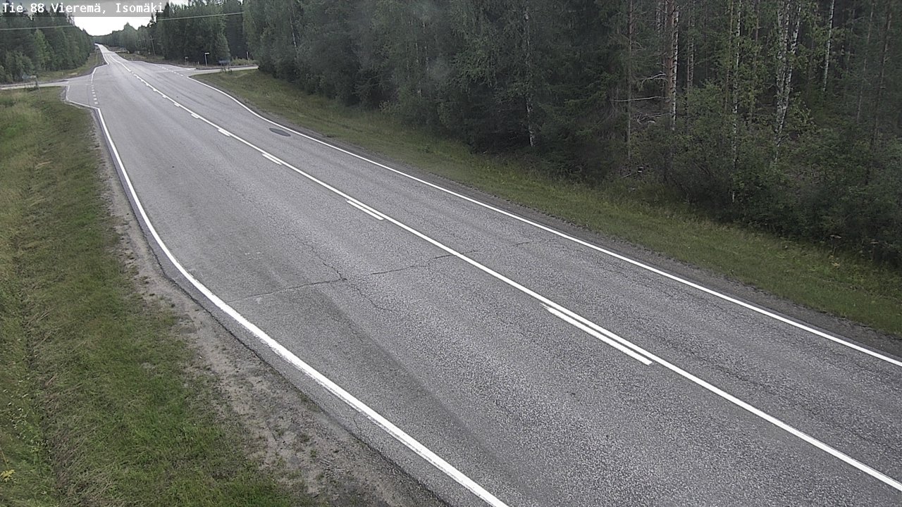 Kelikamerat Kuva Tie 88 Vieremä, Isomäki, Vieremä, Pohjois-Savo