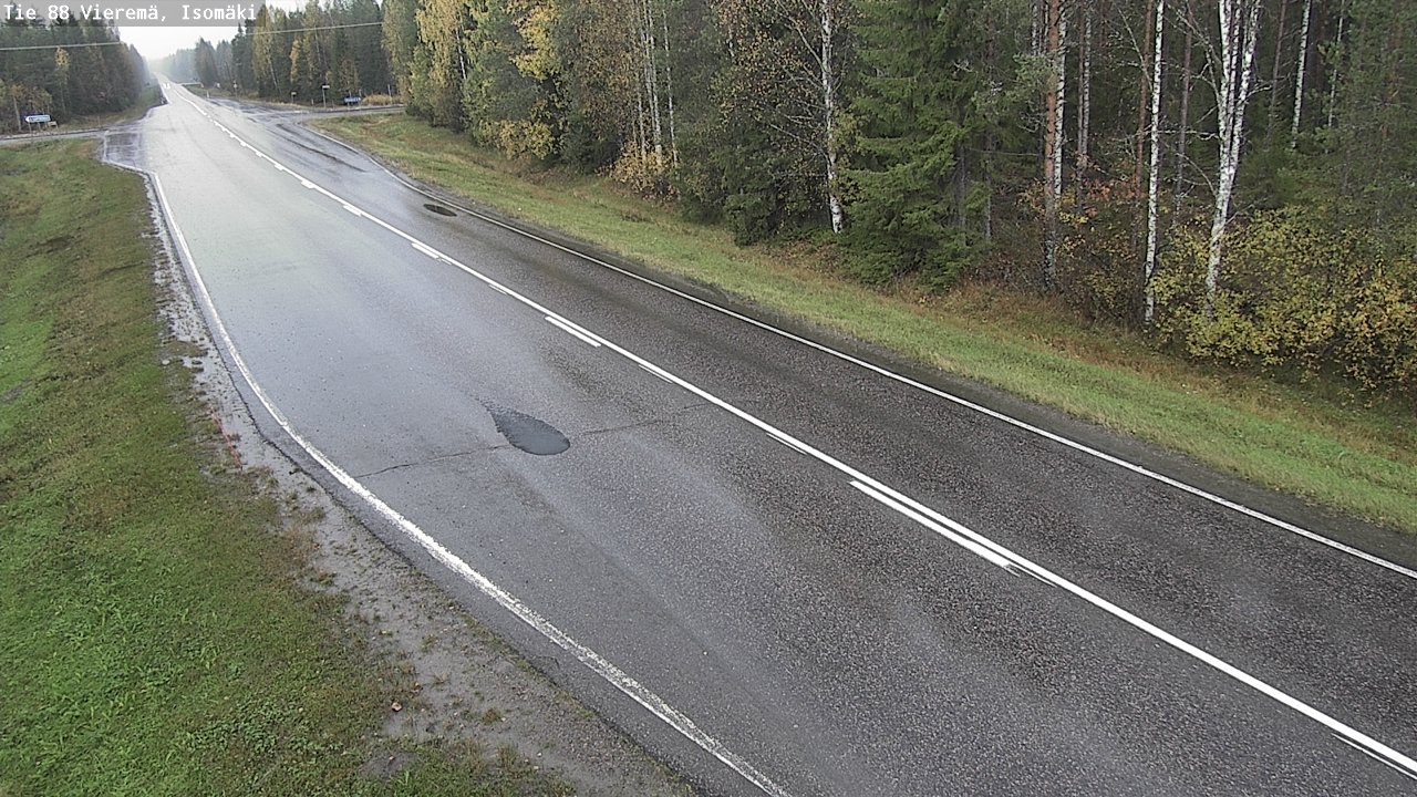 Kelikamerat Kuva Tie 88 Vieremä, Isomäki, Vieremä, Pohjois-Savo