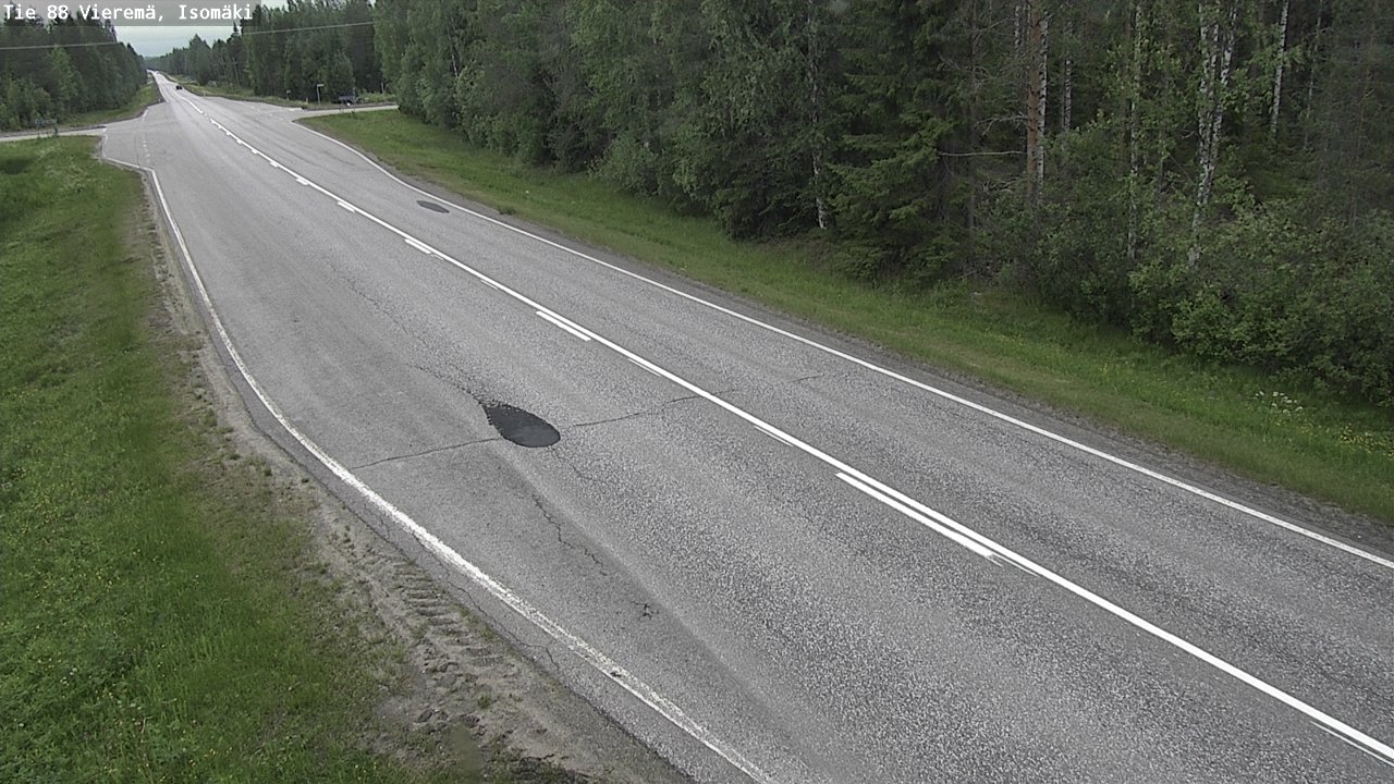 Kelikamerat Kuva Tie 88 Vieremä, Isomäki, Vieremä, Pohjois-Savo