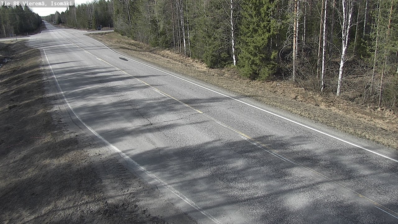 Kelikamerat Kuva Tie 88 Vieremä, Isomäki, Vieremä, Pohjois-Savo