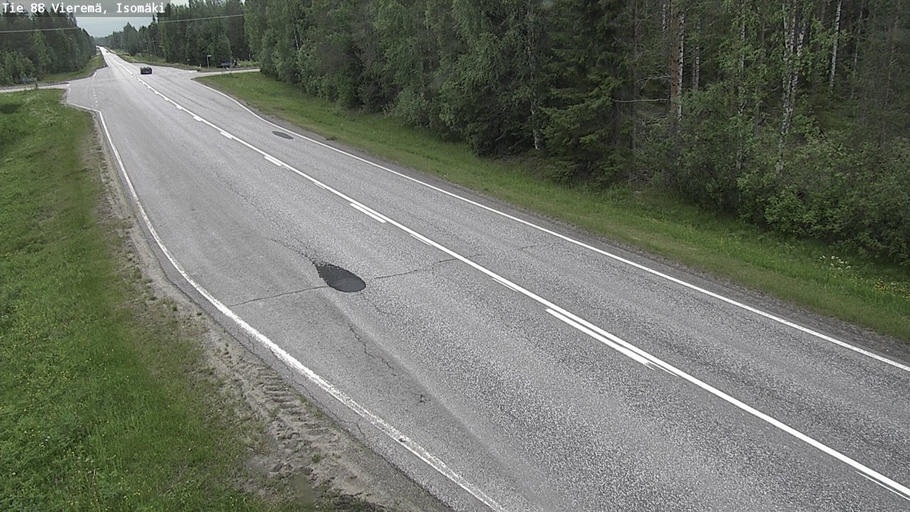 Kelikamerat Kuva Tie 88 Vieremä, Isomäki, Vieremä, Pohjois-Savo