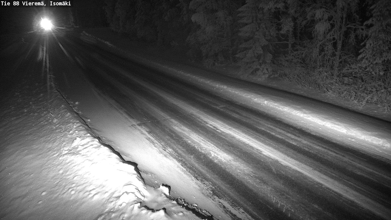 Kelikamerat Kuva Tie 88 Vieremä, Isomäki, Vieremä, Pohjois-Savo