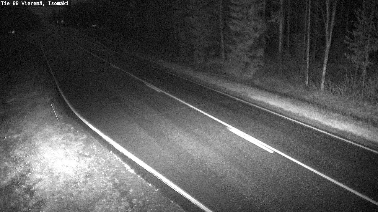 Weather Camera Image Väg 88 Vieremä, Isomäki, Vieremä, Pohjois-Savo