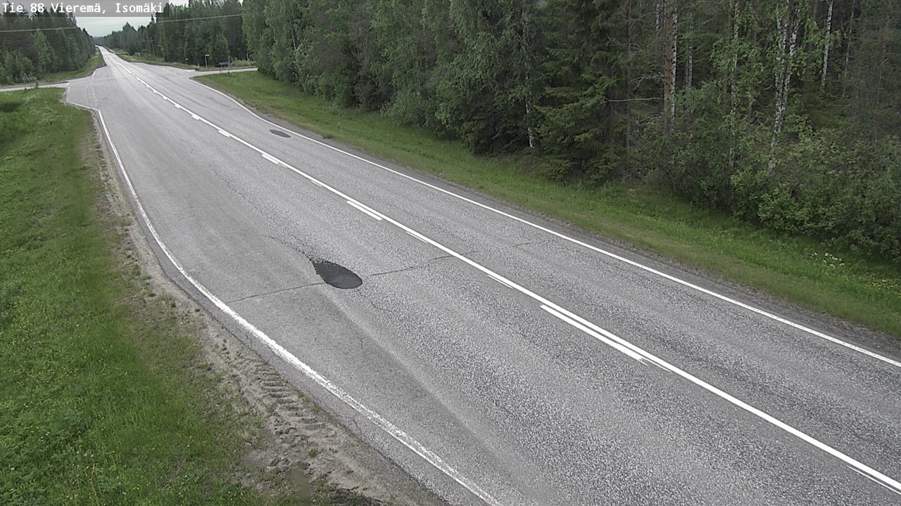 Kelikamerat Kuva Tie 88 Vieremä, Isomäki, Vieremä, Pohjois-Savo