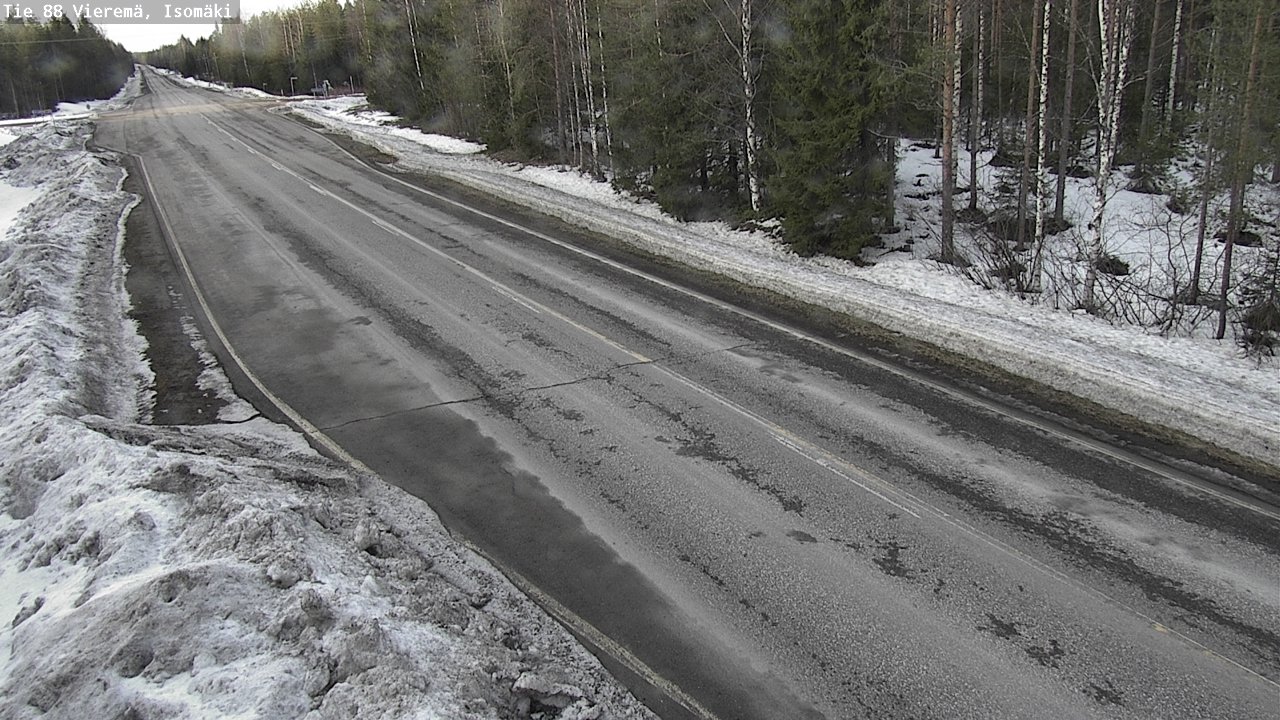 Kelikamerat Kuva Tie 88 Vieremä, Isomäki, Vieremä, Pohjois-Savo