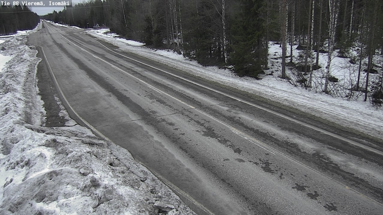 Kelikamerat Kuva Tie 88 Vieremä, Isomäki, Vieremä, Pohjois-Savo