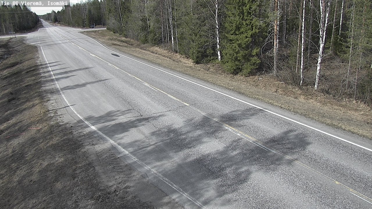 Kelikamerat Kuva Tie 88 Vieremä, Isomäki, Vieremä, Pohjois-Savo