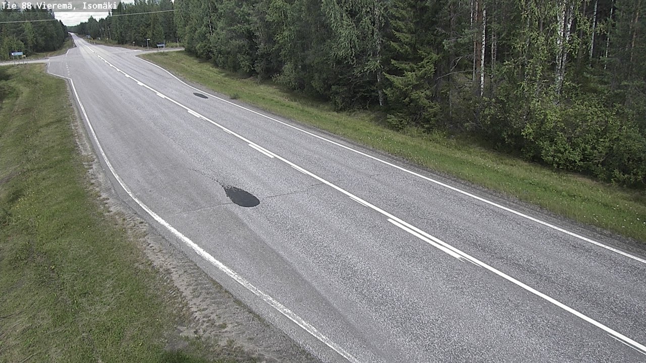 Kelikamerat Kuva Tie 88 Vieremä, Isomäki, Vieremä, Pohjois-Savo