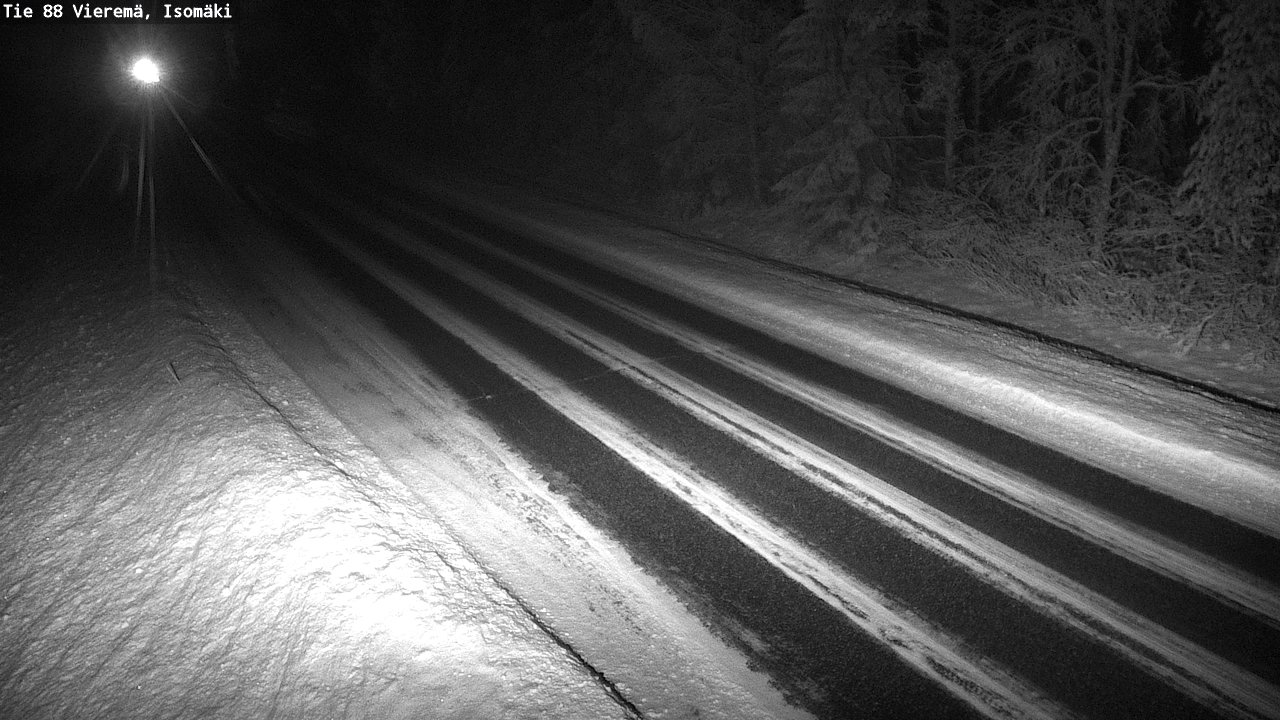 Kelikamerat Kuva Tie 88 Vieremä, Isomäki, Vieremä, Pohjois-Savo