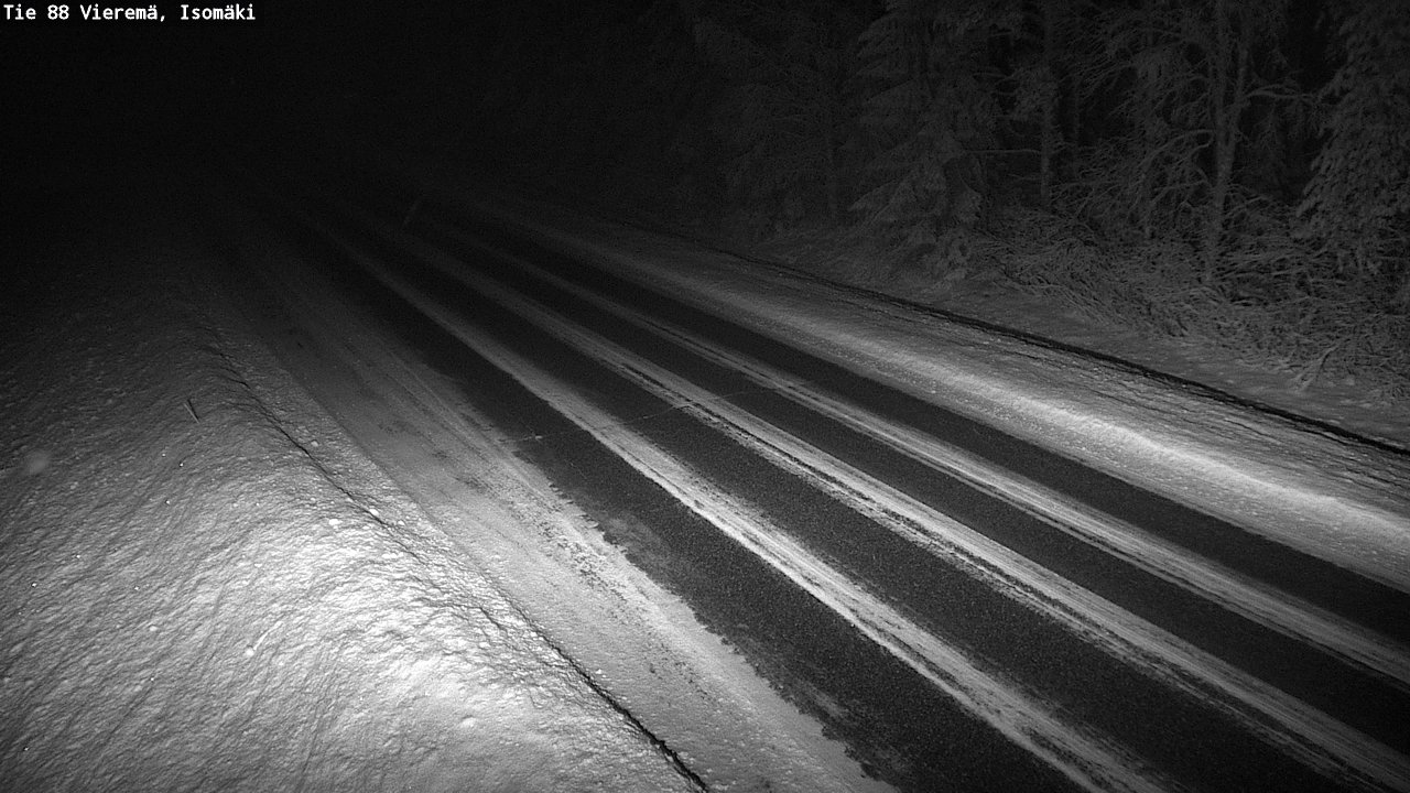 Kelikamerat Kuva Tie 88 Vieremä, Isomäki, Vieremä, Pohjois-Savo