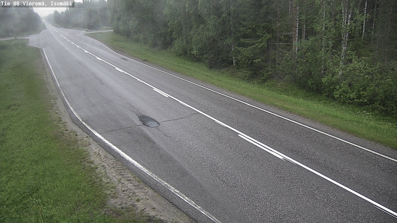 Kelikamerat Kuva Tie 88 Vieremä, Isomäki, Vieremä, Pohjois-Savo
