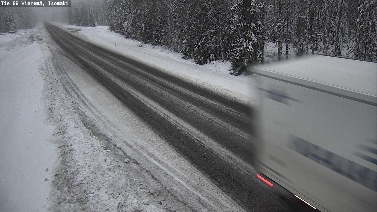 Weather Camera Image Road 88 Vieremä, Isomäki, Vieremä, Pohjois-Savo