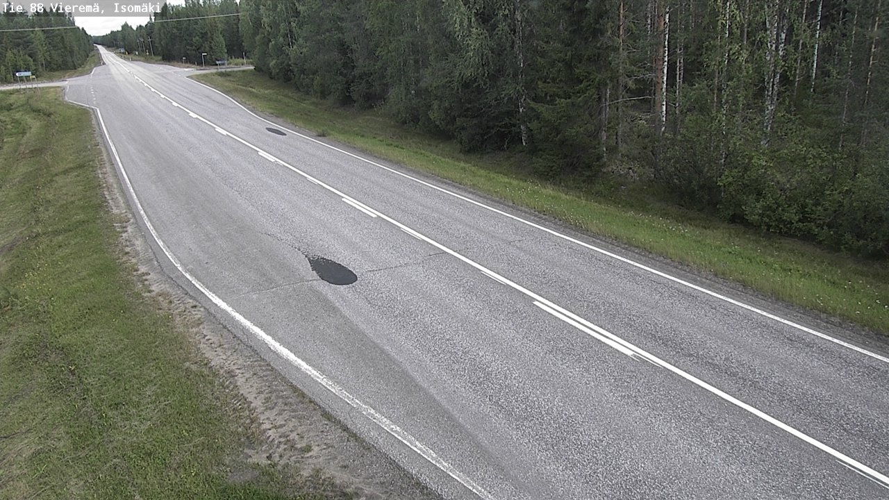 Kelikamerat Kuva Tie 88 Vieremä, Isomäki, Vieremä, Pohjois-Savo