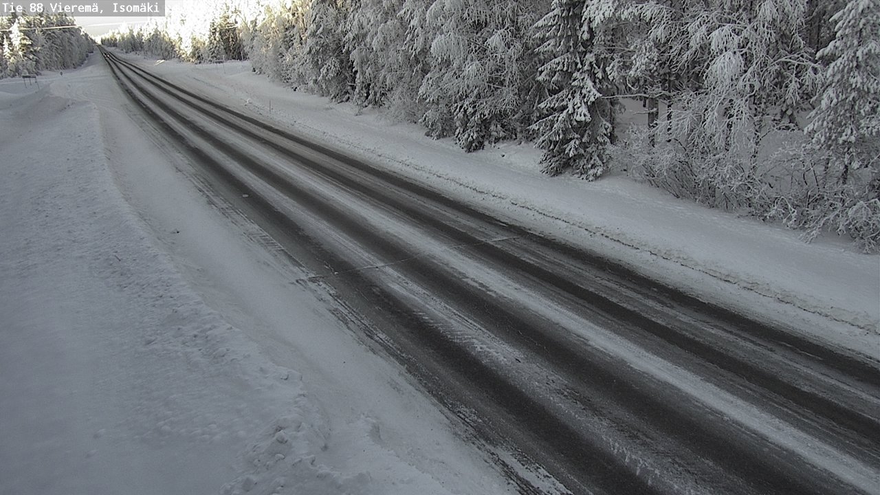 Weather Camera Image Road 88 Vieremä, Isomäki, Vieremä, Pohjois-Savo