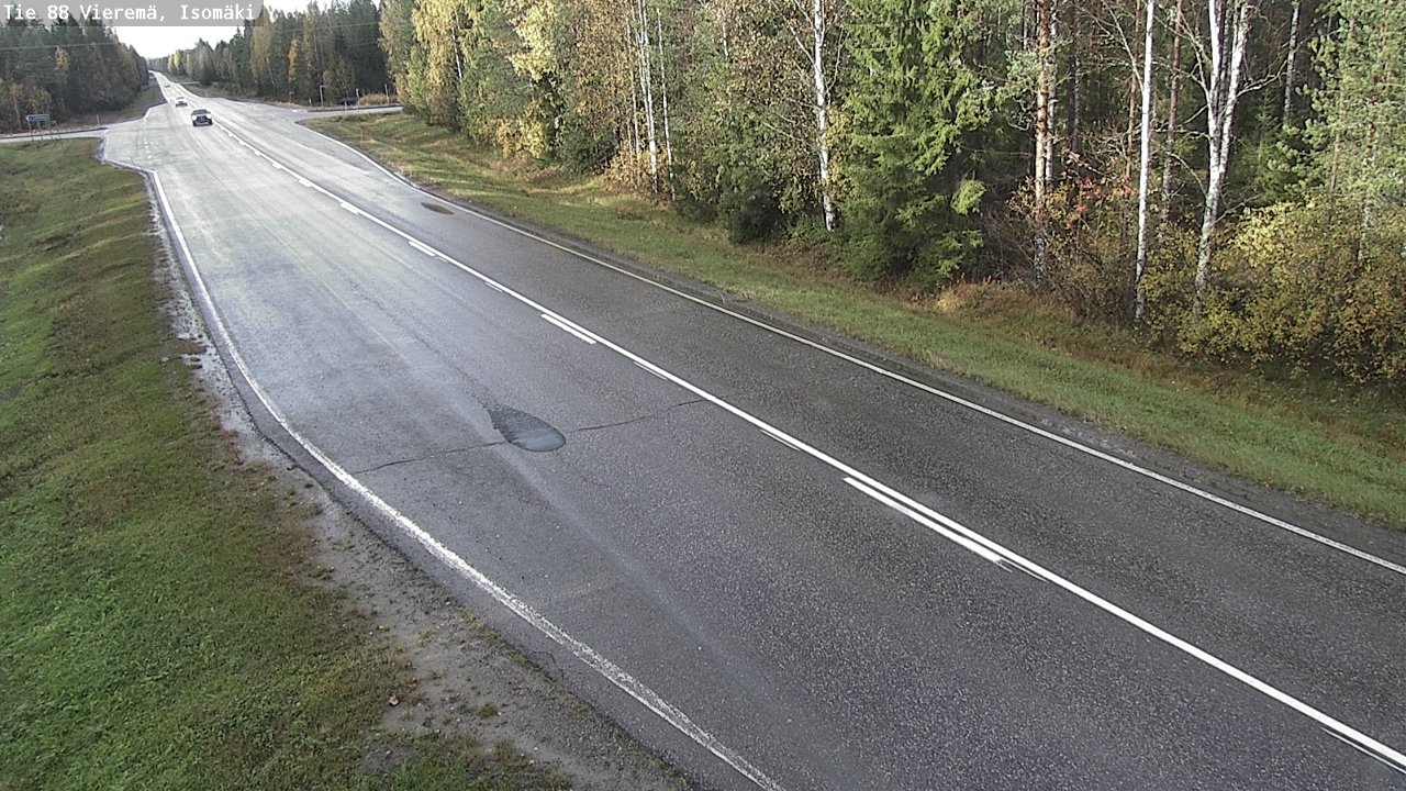 Kelikamerat Kuva Tie 88 Vieremä, Isomäki, Vieremä, Pohjois-Savo